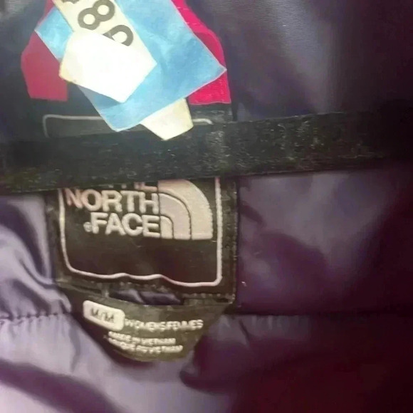 The North Face “hyvent” pink nylon polyester fill winter parka jacket M - Picture 8 of 10